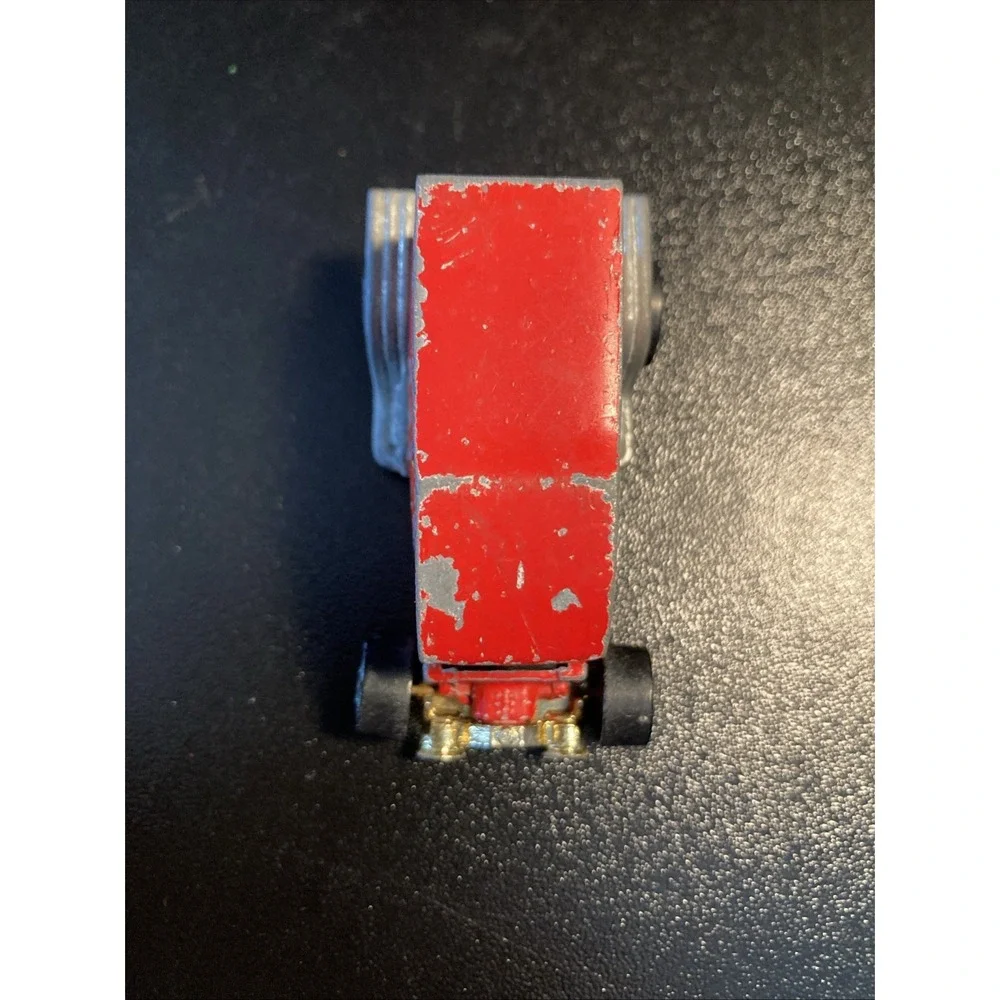 Vintage Hot Wheels Blackwall‎ T-Totaller Express Trucking Co. Red 1976 Hong Kong